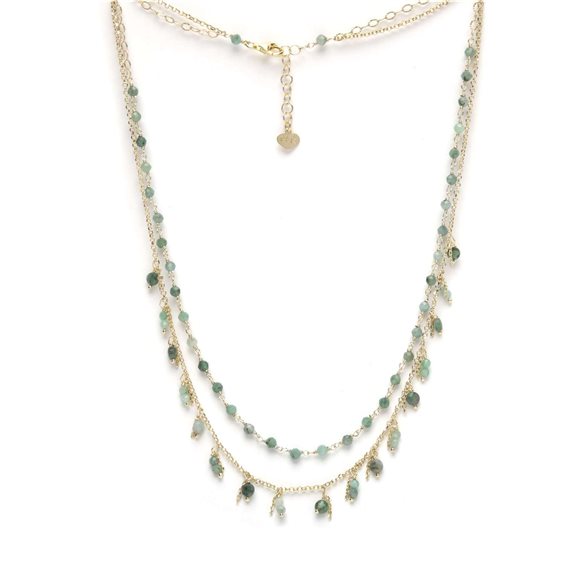 Collana Io & Te  Donna in Argento Smeraldo CLPASMDO - CLPASMDO